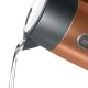 Bosch TWK4P439 bollitore elettrico 1,7 L 2400 W Nero, Oro 8