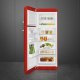Smeg FAB30LRD3 frigorifero con congelatore Libera installazione 294 L Rosso 8