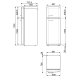 Smeg FAB30LBL3 frigorifero con congelatore Libera installazione 294 L Nero 4