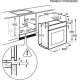 Electrolux EOC6P71X 72 L 3480 W Acciaio inox 8
