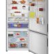 Grundig GKNE 7200 I frigorifero con congelatore Libera installazione Acciaio inox 4