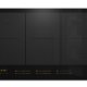 Miele KM 7575 FR Nero Da incasso 80 cm Piano cottura a induzione 6 Fornello(i) Cappa da incasso 4