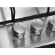 AEG HG745450SM Acciaio inox Da incasso 75 cm Gas 5 Fornello(i) 5