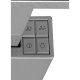 Whirlpool AKR 6390/1 IX Integrato Argento 304 m³/h 4