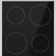 Gorenje EC5341WG Cucina Elettrico Ceramica Nero, Bianco 4