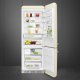 Smeg FAB38RCR frigorifero con congelatore Libera installazione 461 L G Crema 10
