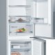 Bosch Serie 4 KGE392L4A frigorifero con congelatore Libera installazione 337 L Cromo, Acciaio inox 4
