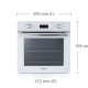 Samsung BQ1Q6I213 forno 65 L 1200 W Bianco 4