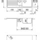 Plados PL0991 Lavello montato su piano Rettangolare Ultraquartz 3