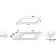 Whirlpool SMP 654 OF BT IXL Nero Da incasso Piano cottura a induzione 6 Fornello(i) 11
