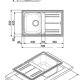 Smeg LZ791CT lavello Lavello montato su piano Rettangolare 3