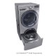 LG WM3770HVA lavatrice Caricamento frontale 1300 Giri/min Grafite 3