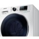 Samsung WD80J6A00AW lavasciuga Libera installazione Caricamento frontale Nero, Bianco 6