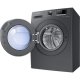 Samsung WD90J6400AX lavasciuga Libera installazione Caricamento frontale Acciaio inox 4