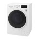 LG F4J6TM0WC lavasciuga Libera installazione Caricamento frontale Bianco 4