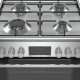Bosch Serie 4 HXN390D50 cucina Gas Nero, Acciaio inox 4