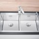 BLANCO Claron 340/340-IF/A Rettangolare Acciaio inox 3