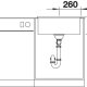 BLANCO Attika XL 60 Lavello montato su piano Rettangolare Acciaio inox 5