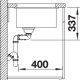 BLANCO Subline 480/320 Rettangolare 4