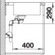 BLANCO Andano 340/180-IF/A Rettangolare Acciaio inox 5