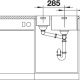 BLANCO Andano 340/180-IF/A Rettangolare Acciaio inox 6