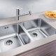 BLANCO Supra 340/340-U Lavello sottopiano Rettangolare Acciaio inox 3