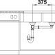 BLANCO Supra 340/340-U Lavello sottopiano Rettangolare Acciaio inox 6