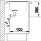 BLANCO Median 8 S Dx Lavello montato su piano Rettangolare Acciaio inox 6