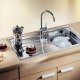 BLANCO Median 45 S Dx Lavello sottopiano Rettangolare Acciaio inox 3