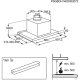 AEG DPE4940M cappa aspirante Semintegrato (semincassato) Acciaio inox 581 m³/h 6
