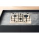 Hotpoint Ariston Piano cottura a gas PCN 640 T (OW) R /HA 3
