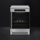 Smeg CVF338X cantina vino Cantinetta vino con compressore Libera installazione Acciaio inox 38 bottiglia/bottiglie 6