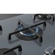 Smeg Linea PV175S2 piano cottura Argento Da incasso 72 cm Gas 5 Fornello(i) 6
