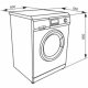 Smeg SLB127ES-2 lavatrice Caricamento frontale 7 kg 1200 Giri/min Bianco 3