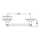 GROHE Essentials Acciaio 3