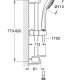 GROHE Euphoria 110 Champagne sistema di doccia Cromo 3