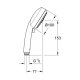 GROHE Tempesta Cosmopolitan 100 Cromo 3