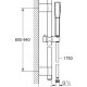 GROHE Grandera Stick sistema di doccia Cromo 3