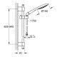 GROHE Rainshower Solo 150 sistema di doccia Cromo 5