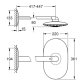 GROHE Rainshower Duo 360 Cromo 3
