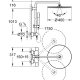GROHE Rainshower System 400 sistema di doccia Cromo 3