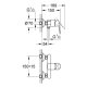 GROHE Start Edge Cromo 3