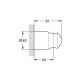 GROHE Vitalio Universal supporto per doccia 3