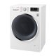 LG F4J8VSP2W lavasciuga Libera installazione Caricamento frontale Bianco 3