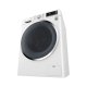 LG F4J8FHP2W lavasciuga Libera installazione Caricamento frontale Bianco 4