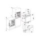 Whirlpool W6 OM4 4S1 P 73 L 3650 W Acciaio inox 17