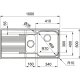 Franke Smart SRX 651 Lavello ad incasso Rettangolare Acciaio inox 3