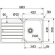 Franke Spark SKX 611 Lavello ad incasso Rettangolare Acciaio inox 3