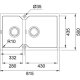 Franke FXG 620 Lavello ad incasso Rettangolare Ceramica 3