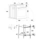 Beko BIM15500XGMS forno 70 L 3100 W Nero 3